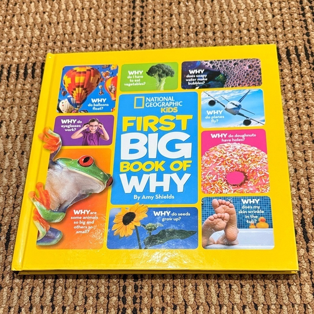National Geographic Kids First Big Book of Why - Yellow